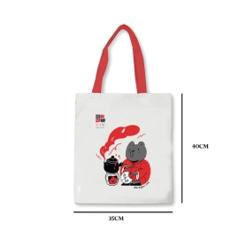 BZG Mascot- Master Bear Edisi Terhad Tote Bag