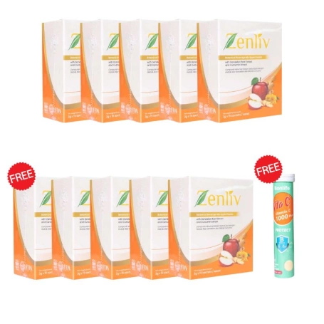 Zenliv Liver Tonic - Serbuk Epal Campuran Botani