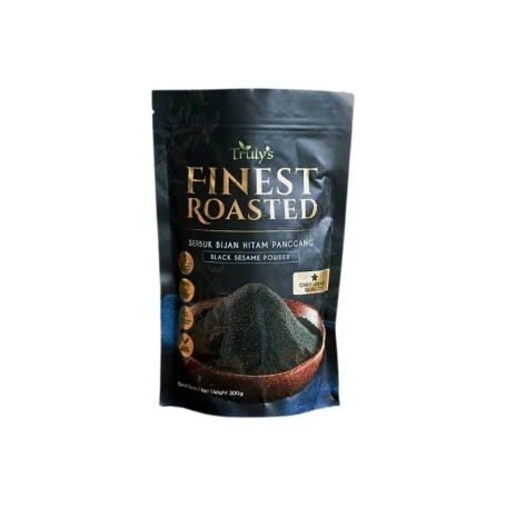 Trulys Finely Ground Black Sesame Powder