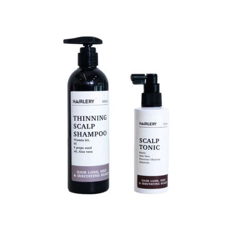 Hairlery Scalp Shampoo and Tonic Set