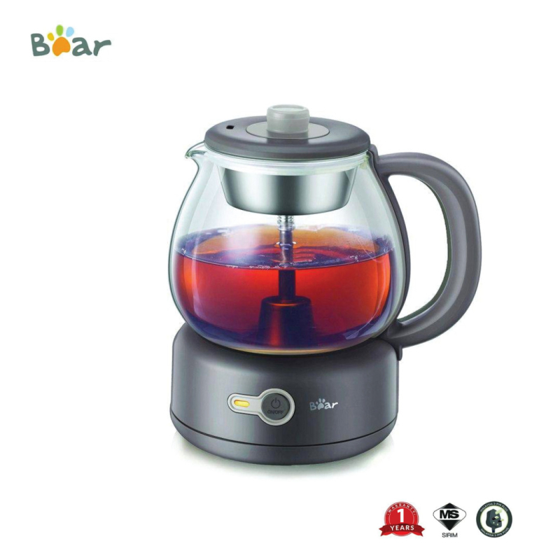 Bear 1L Electric Teapot Electric Kettle Infuser Pot With Filter Automatic  Steam Spray Borosilicate glass Teapot Health Pot 220V